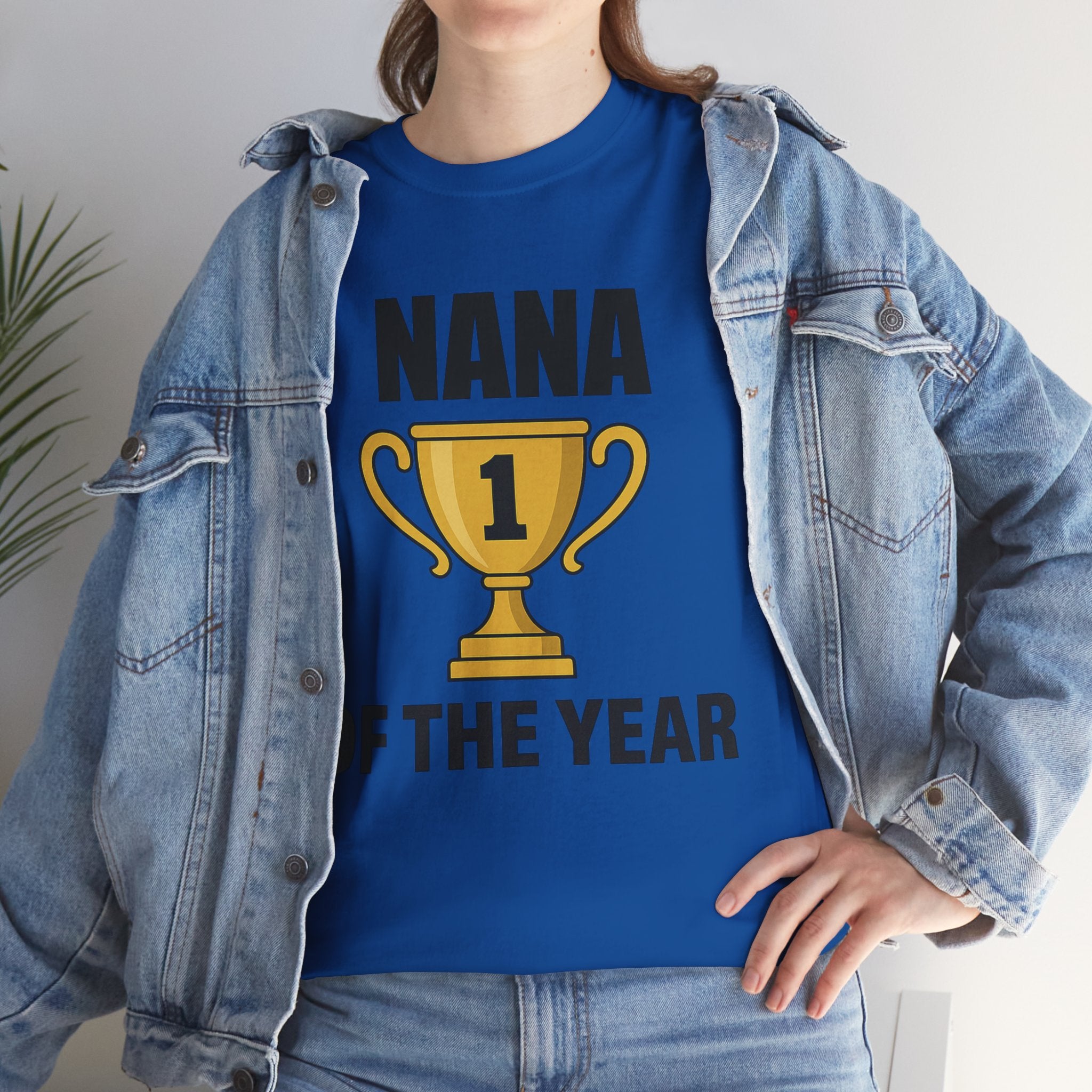 Nana of the Year Premium Cotton Tee