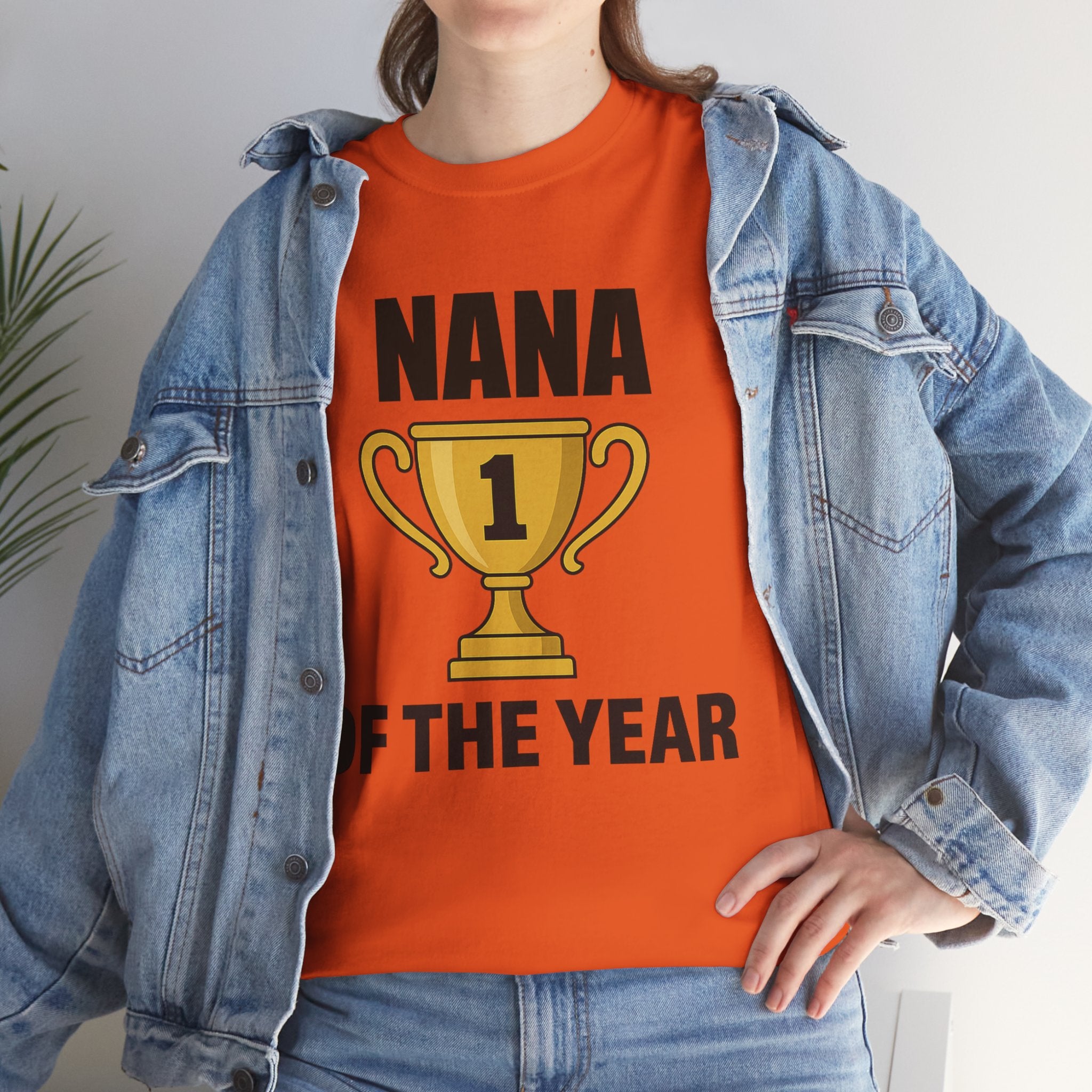 Nana of the Year Premium Cotton Tee