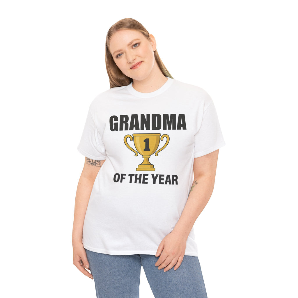 Grandma of the Year Premium Cotton Tee