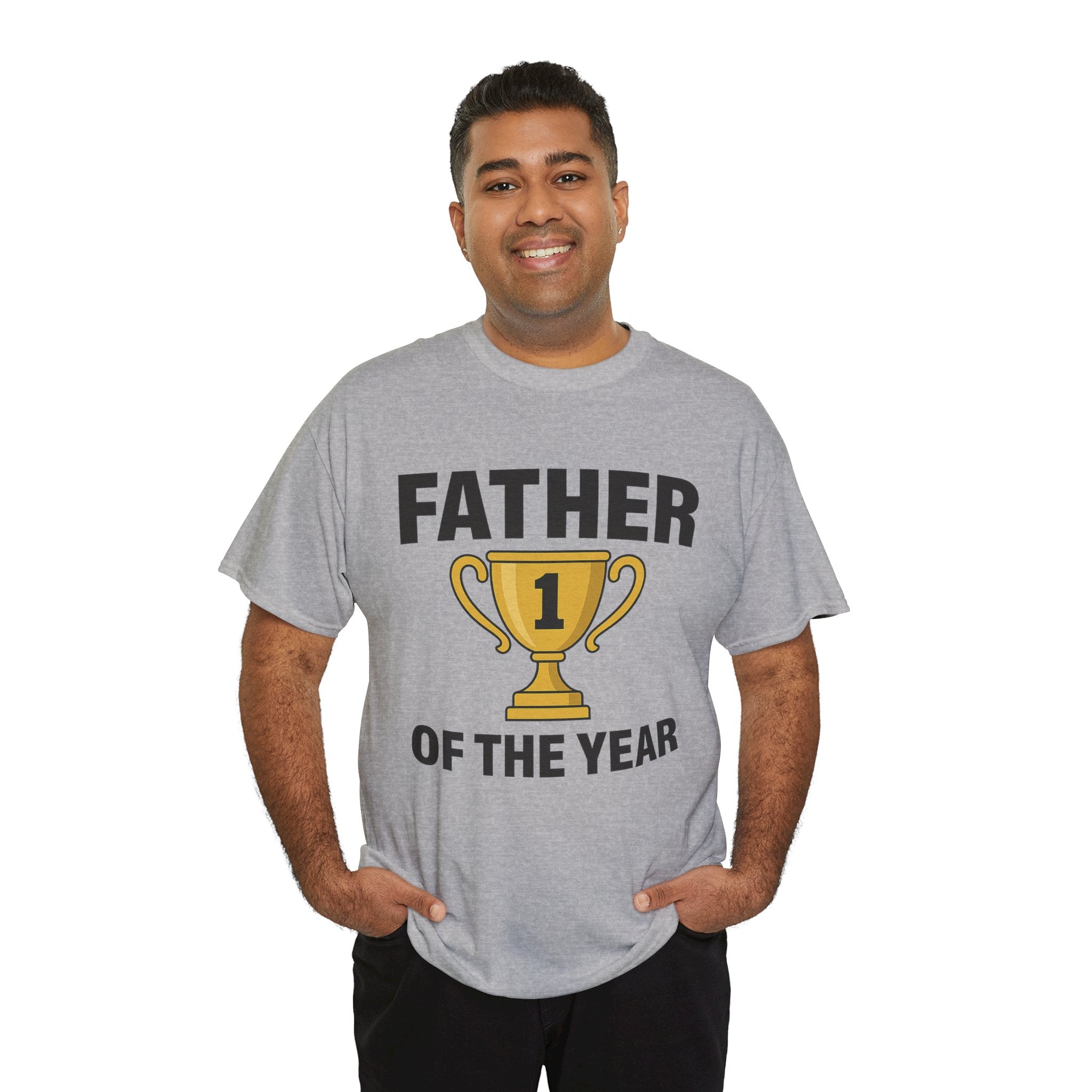 Father of the Year Premium Cotton Tee