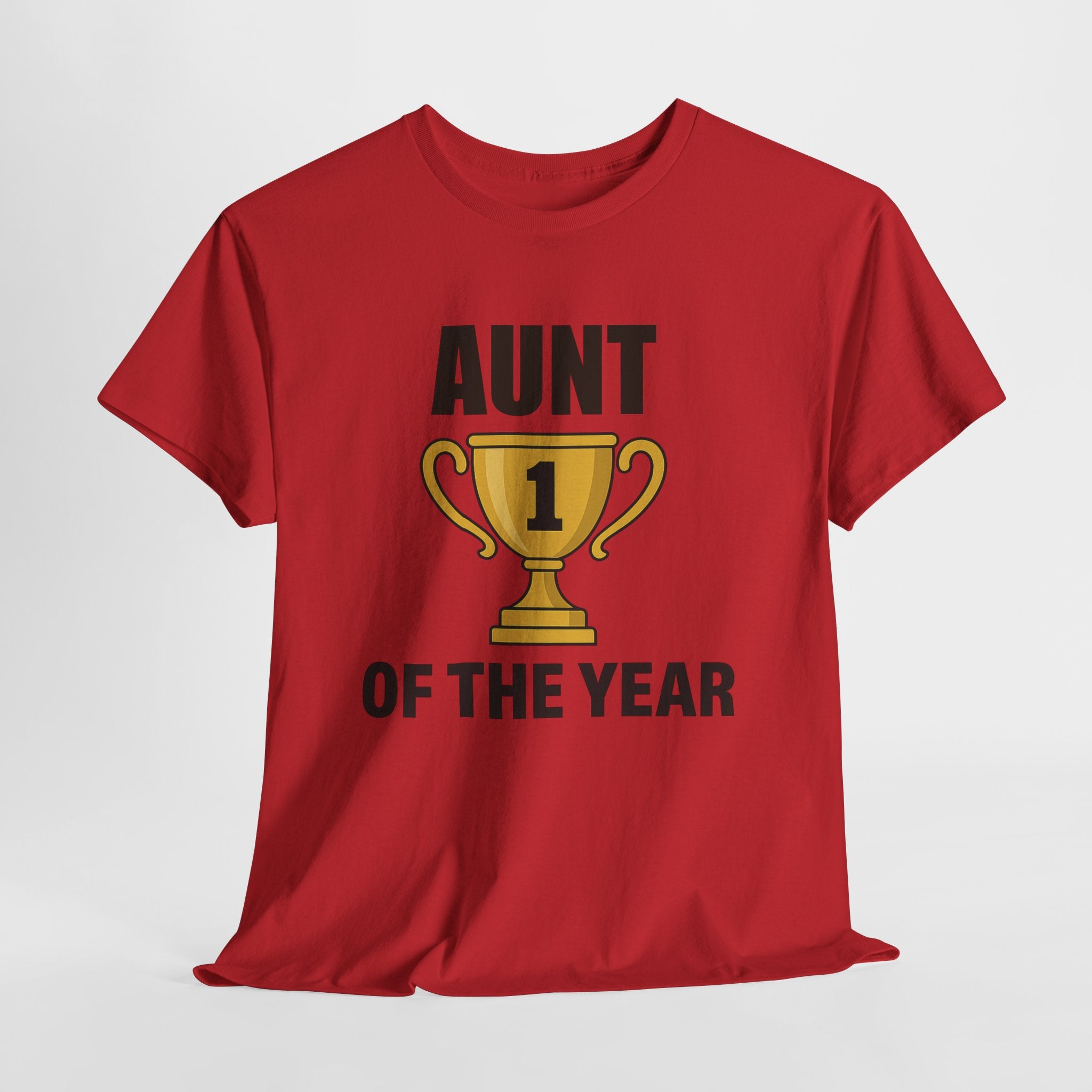 Aunt of the Year Premium Cotton Tee