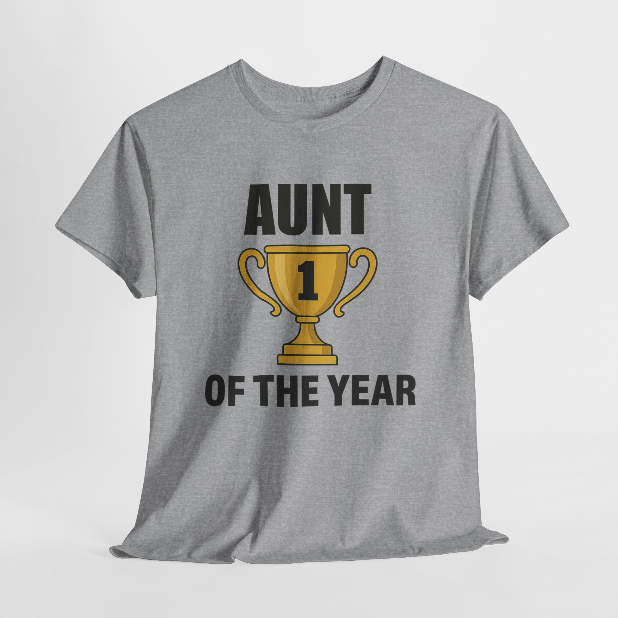 Aunt of the Year Premium Cotton Tee