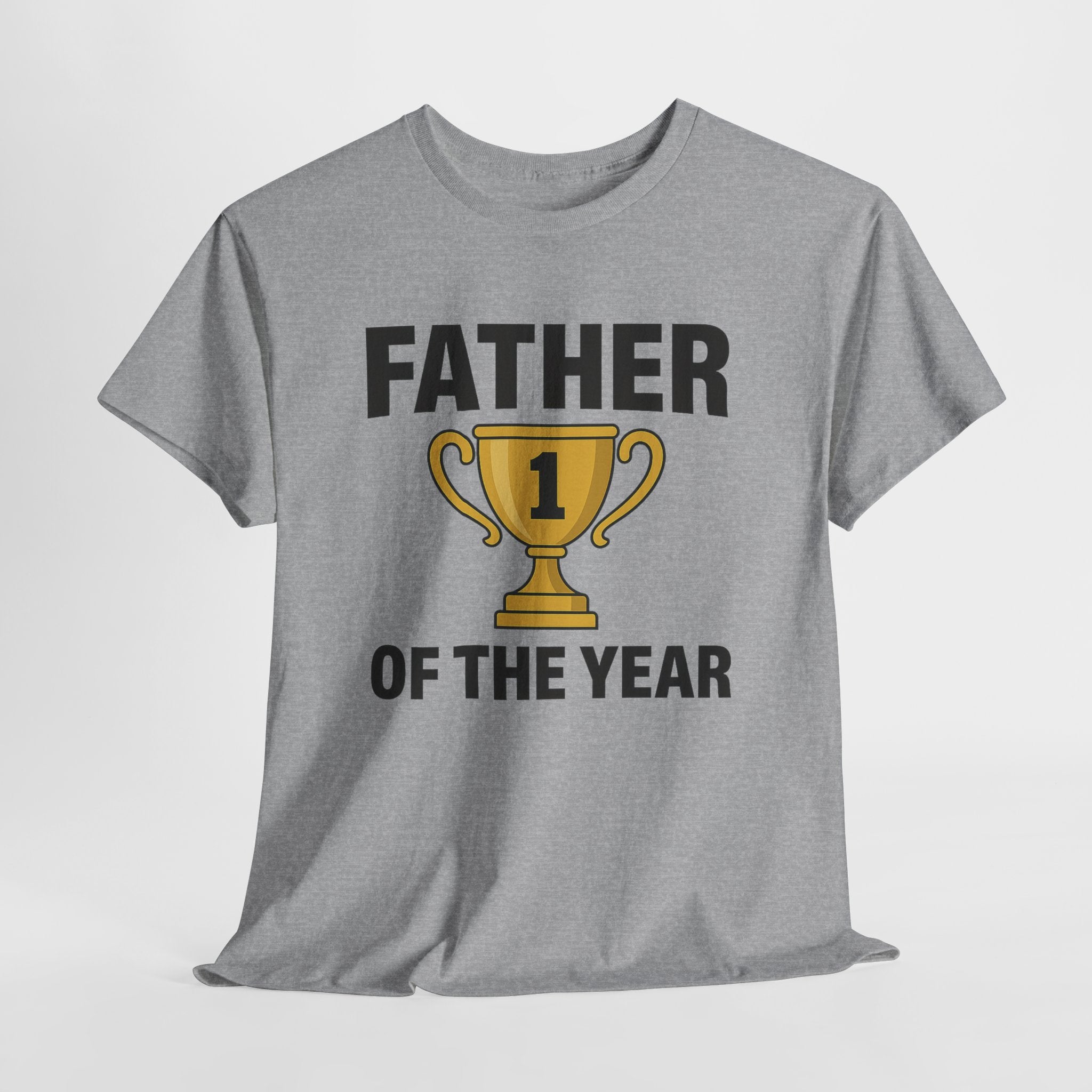 Father of the Year Premium Cotton Tee