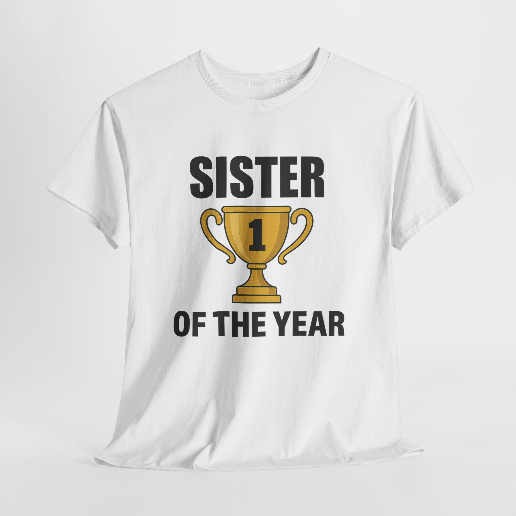 Sister of the Year Premium Cotton Tee