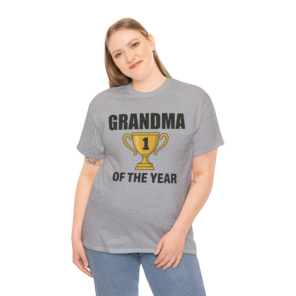 Grandma of the Year Premium Cotton Tee