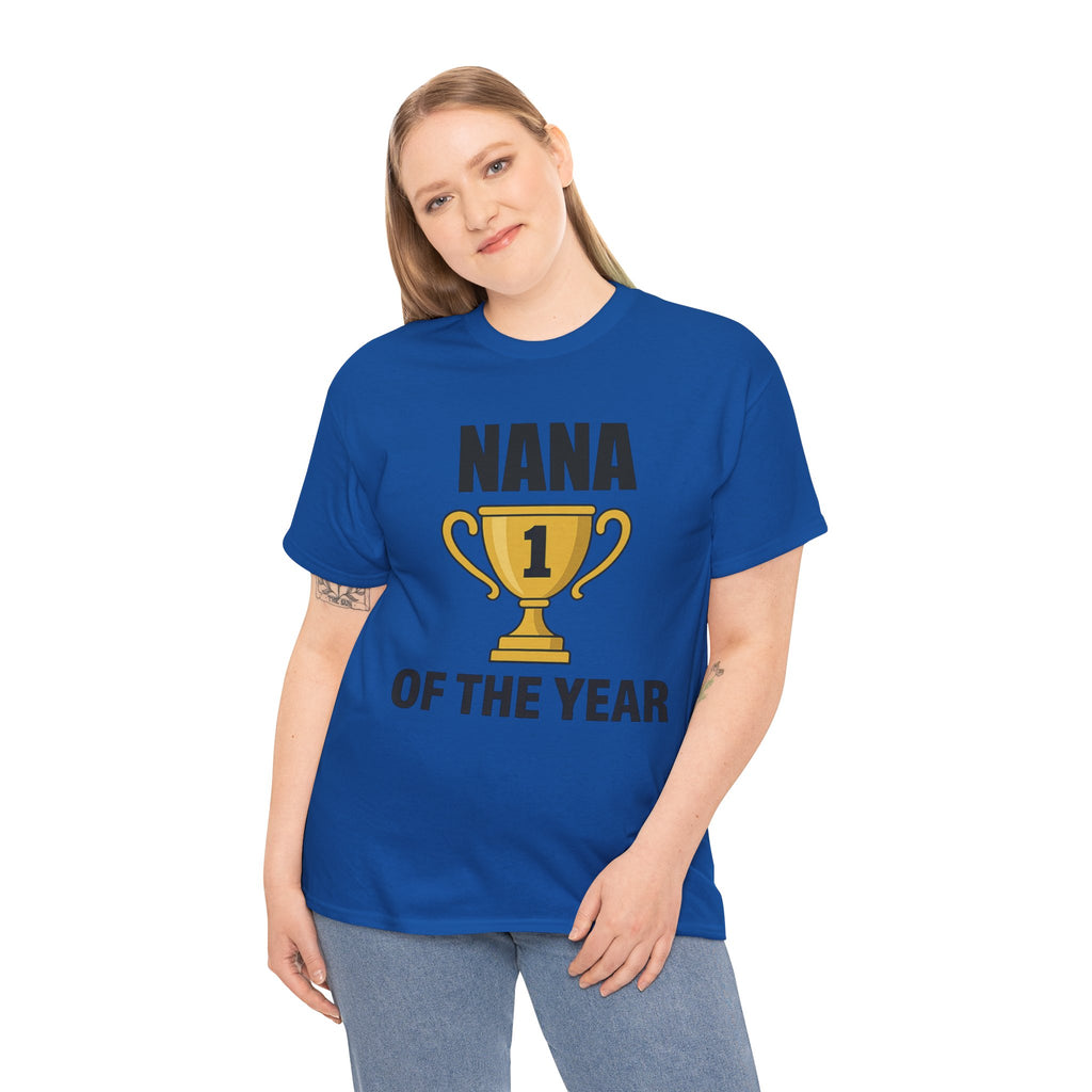 Nana of the Year Premium Cotton Tee