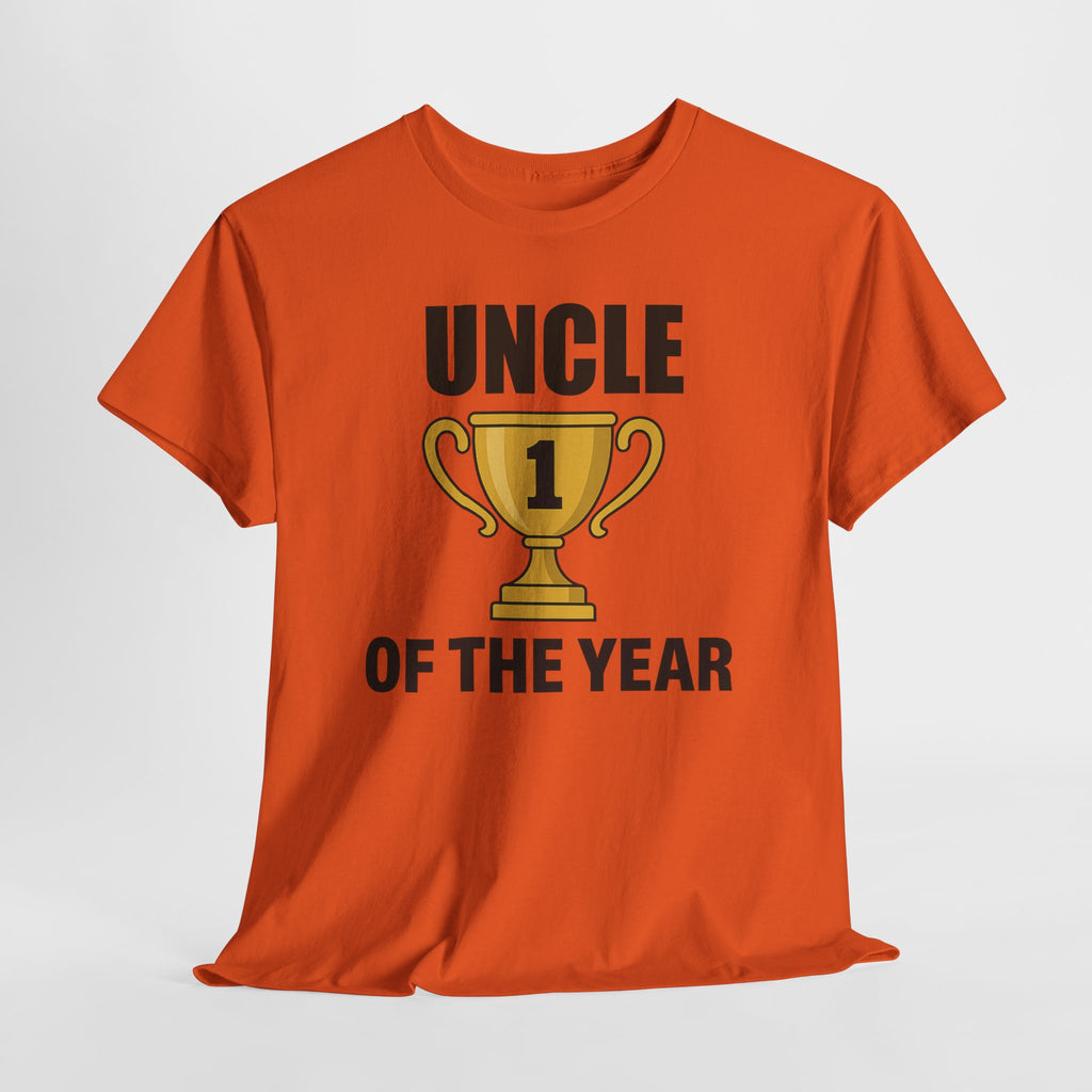 Uncle of the Year Premium Cotton Tee