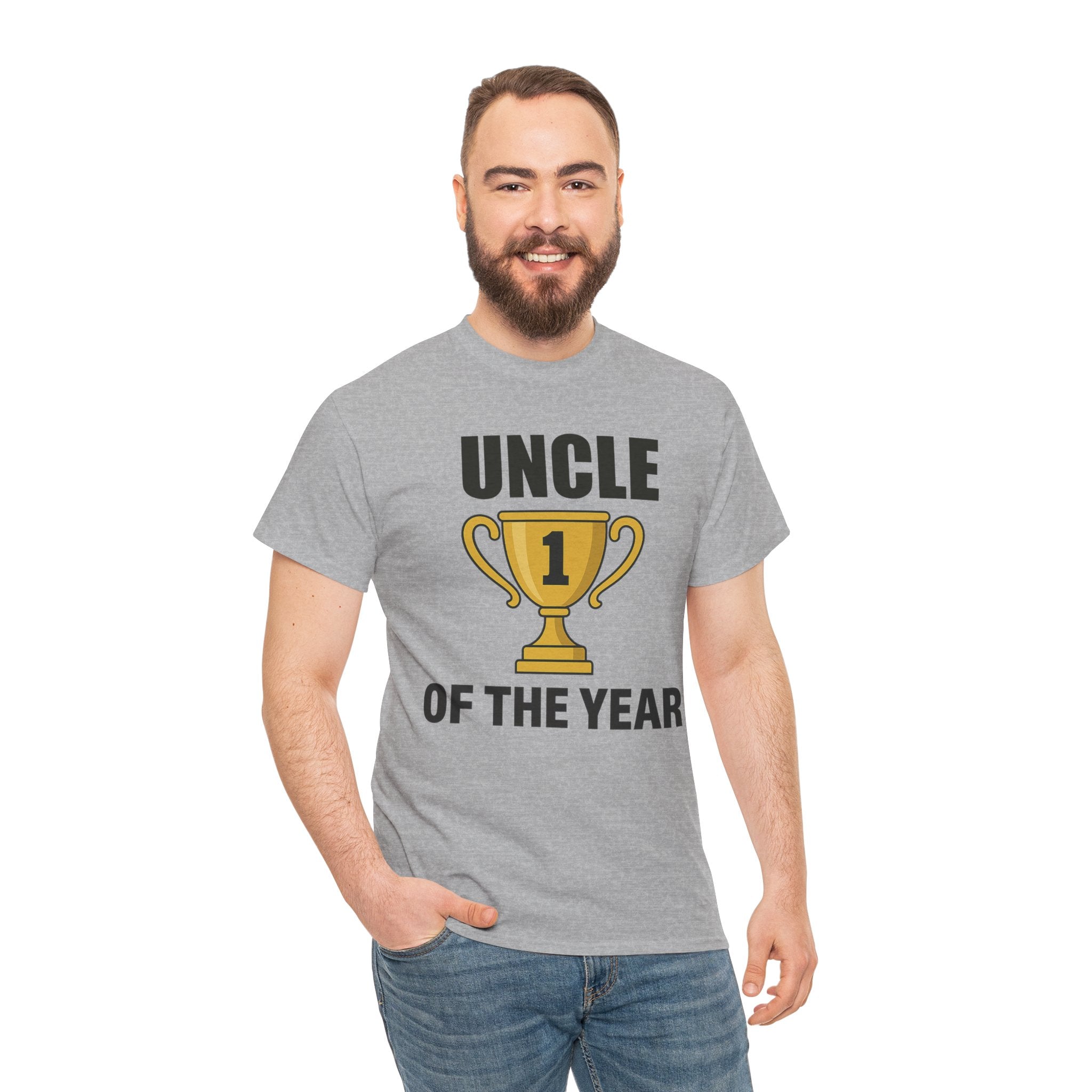 Uncle of the Year Premium Cotton Tee