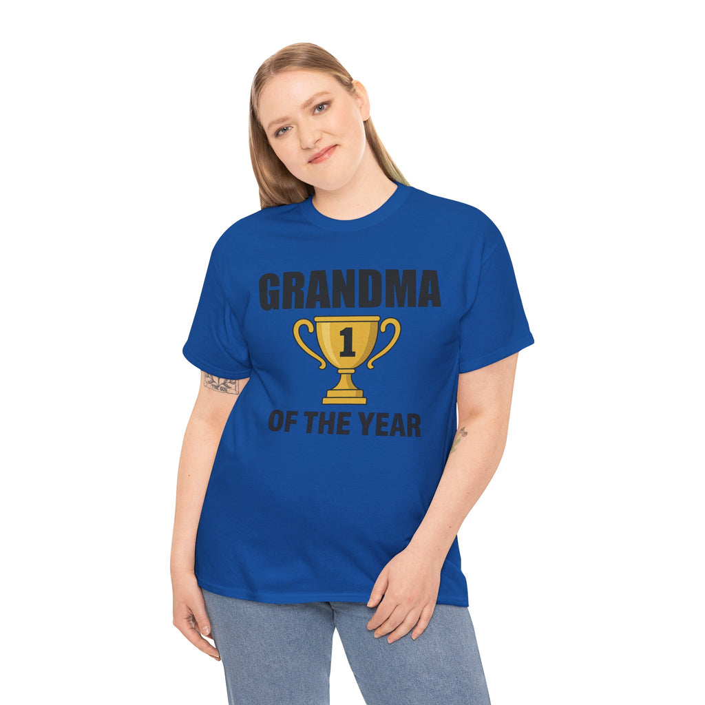 Grandma of the Year Premium Cotton Tee