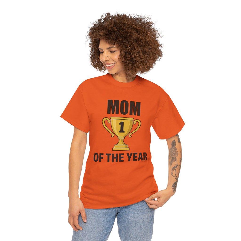 Mom of the year Premium Cotton Tee