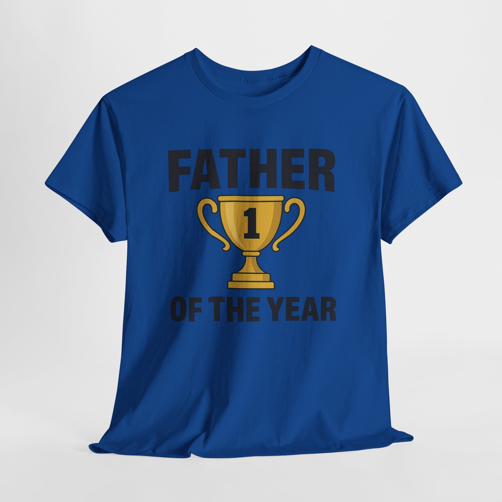 Father of the Year Premium Cotton Tee