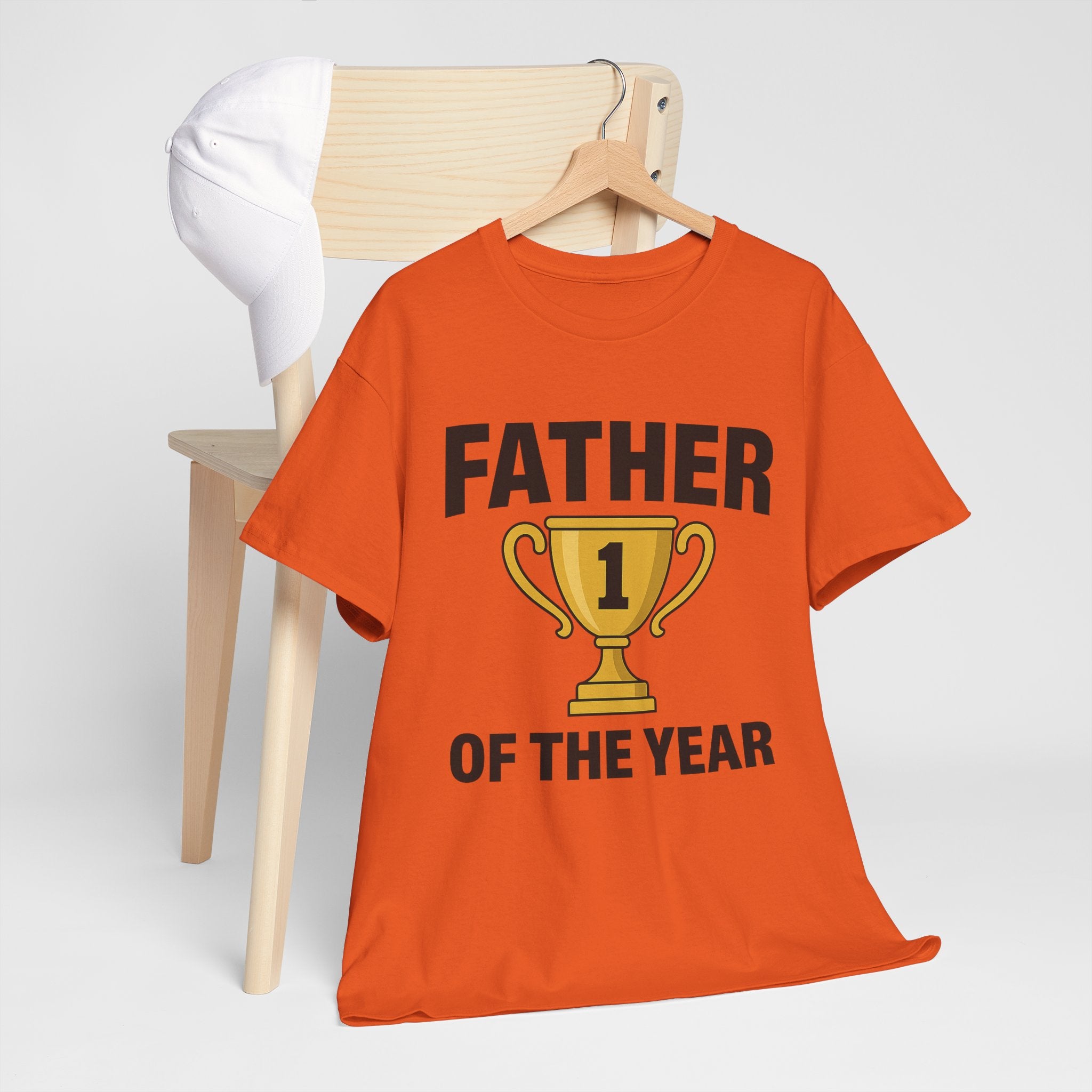 Father of the Year Premium Cotton Tee