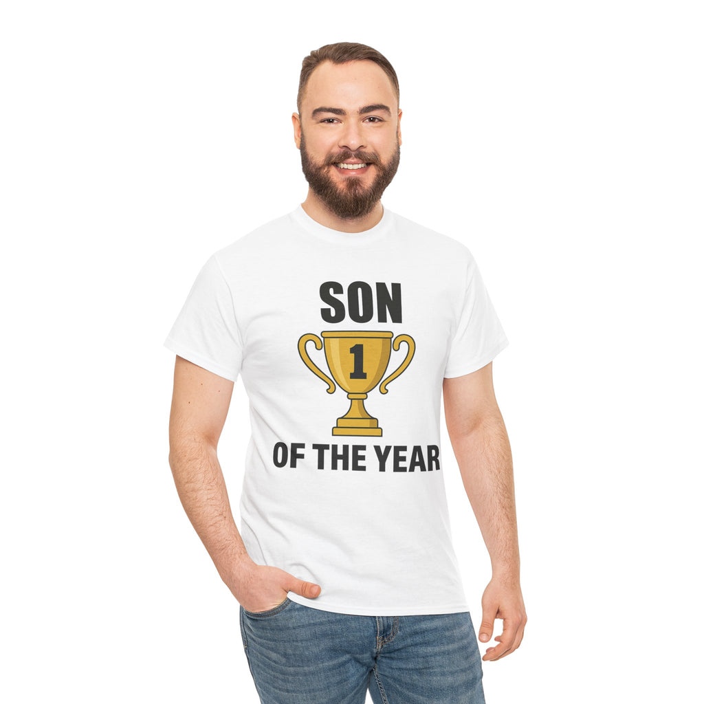 Son of the Year Premium Cotton Tee