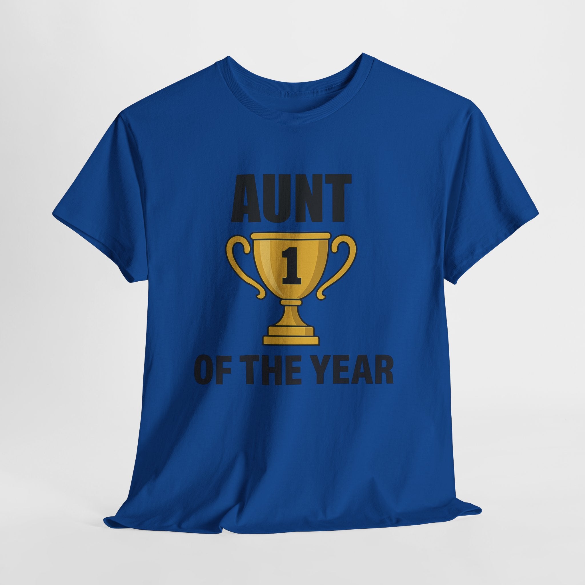 Aunt of the Year Premium Cotton Tee
