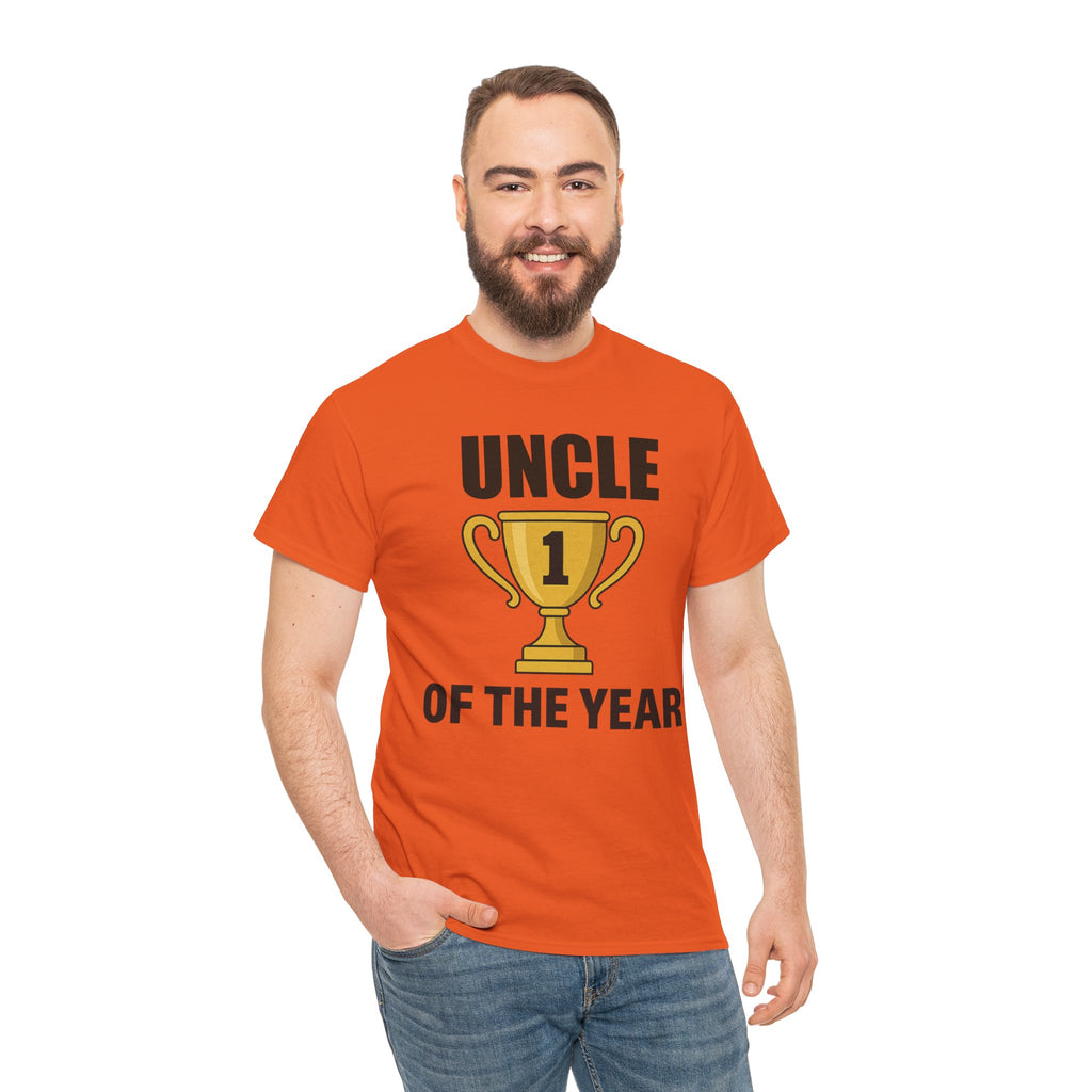 Uncle of the Year Premium Cotton Tee