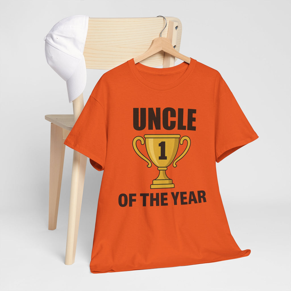 Uncle of the Year Premium Cotton Tee