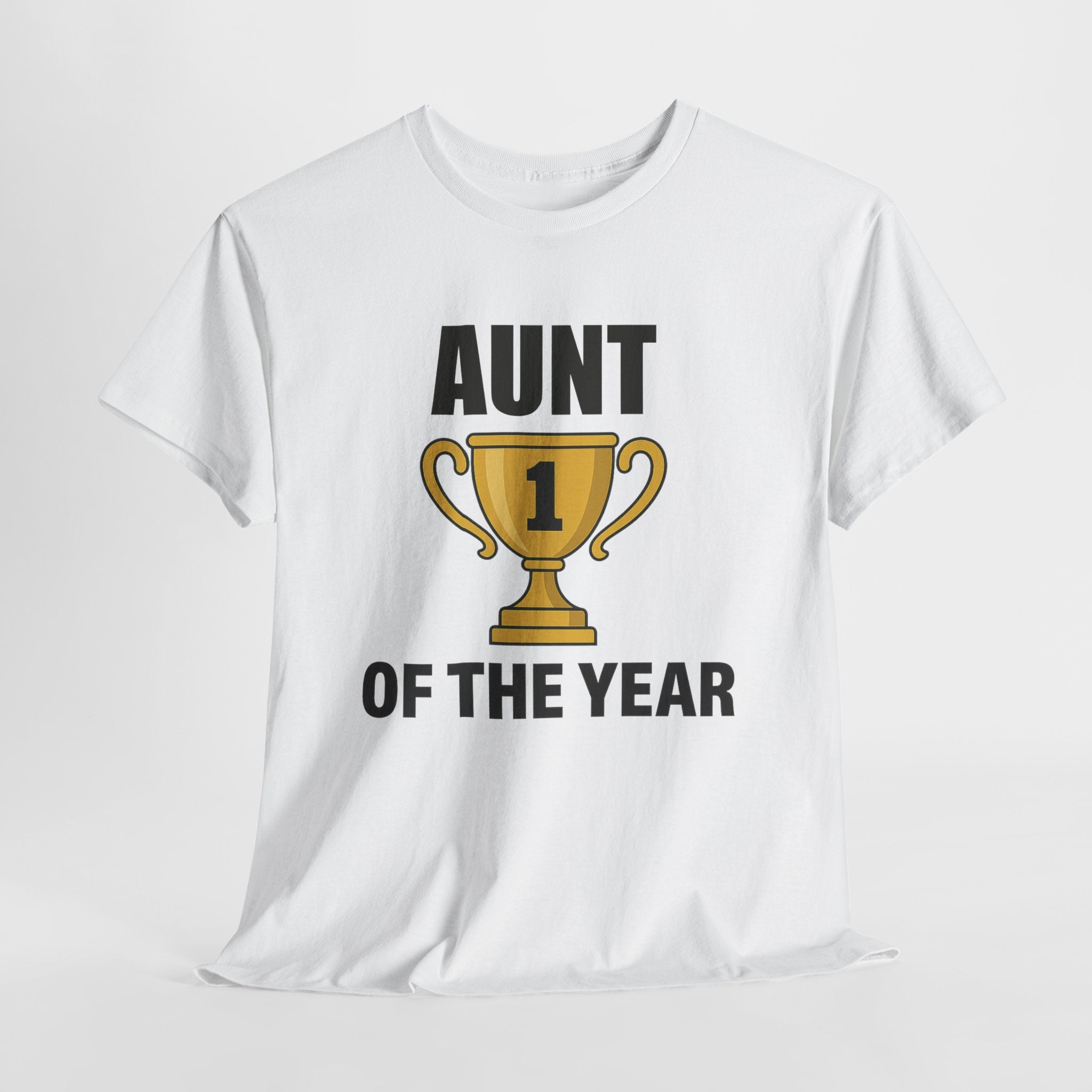 Aunt of the Year Premium Cotton Tee