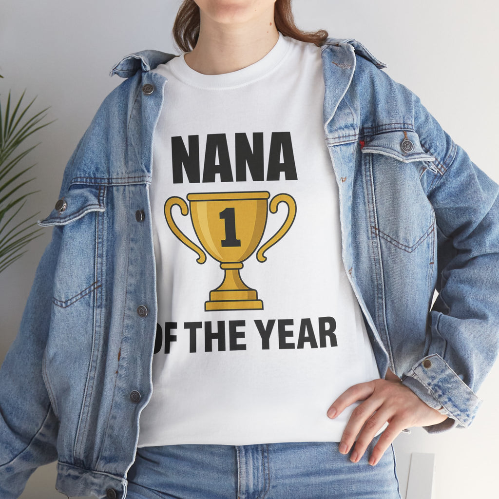 Nana of the Year Premium Cotton Tee