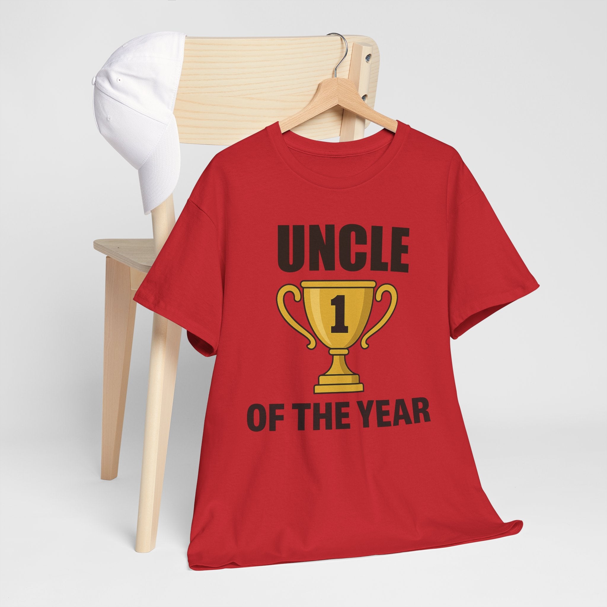 Uncle of the Year Premium Cotton Tee