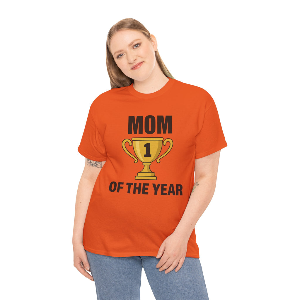 Mom of the year Premium Cotton Tee