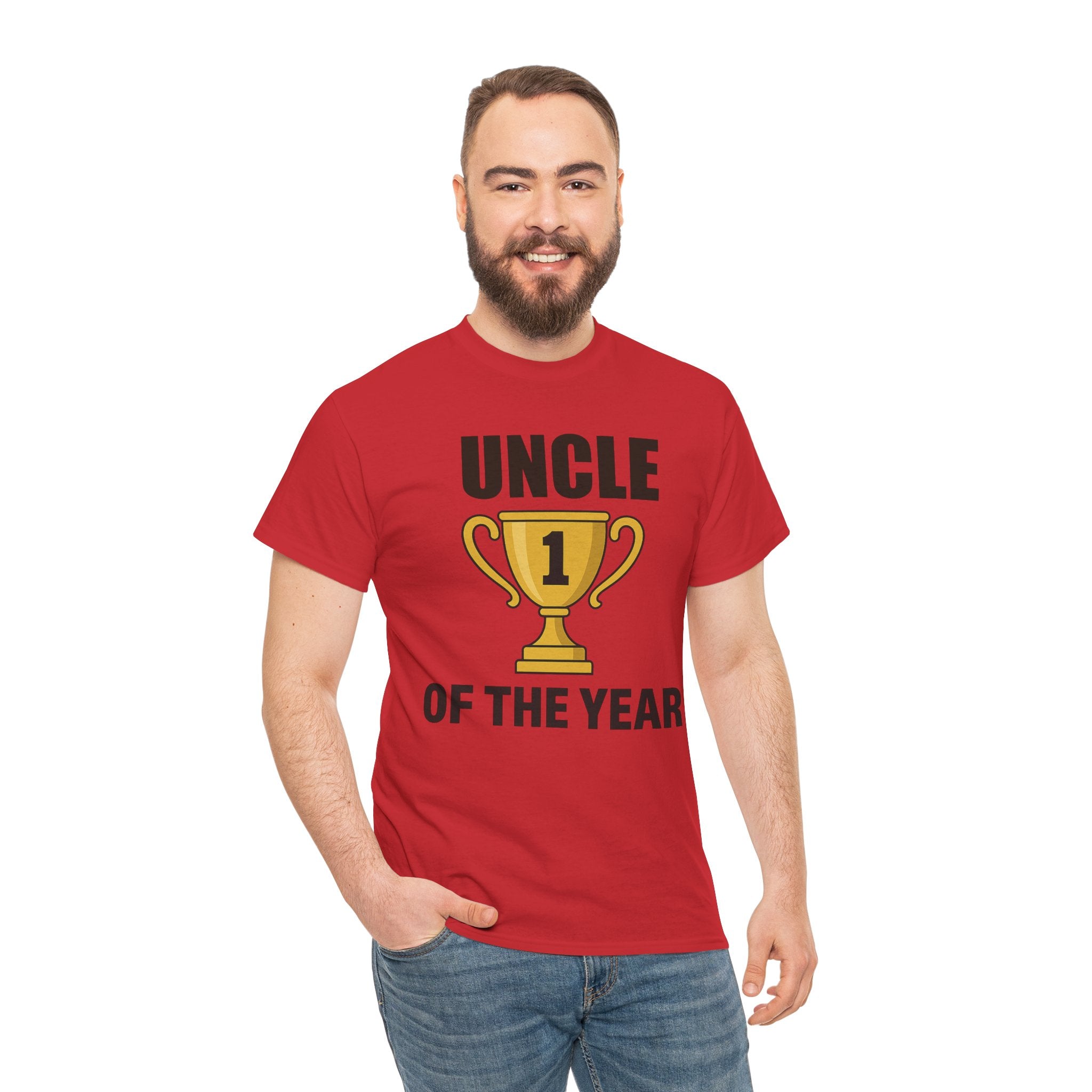 Uncle of the Year Premium Cotton Tee
