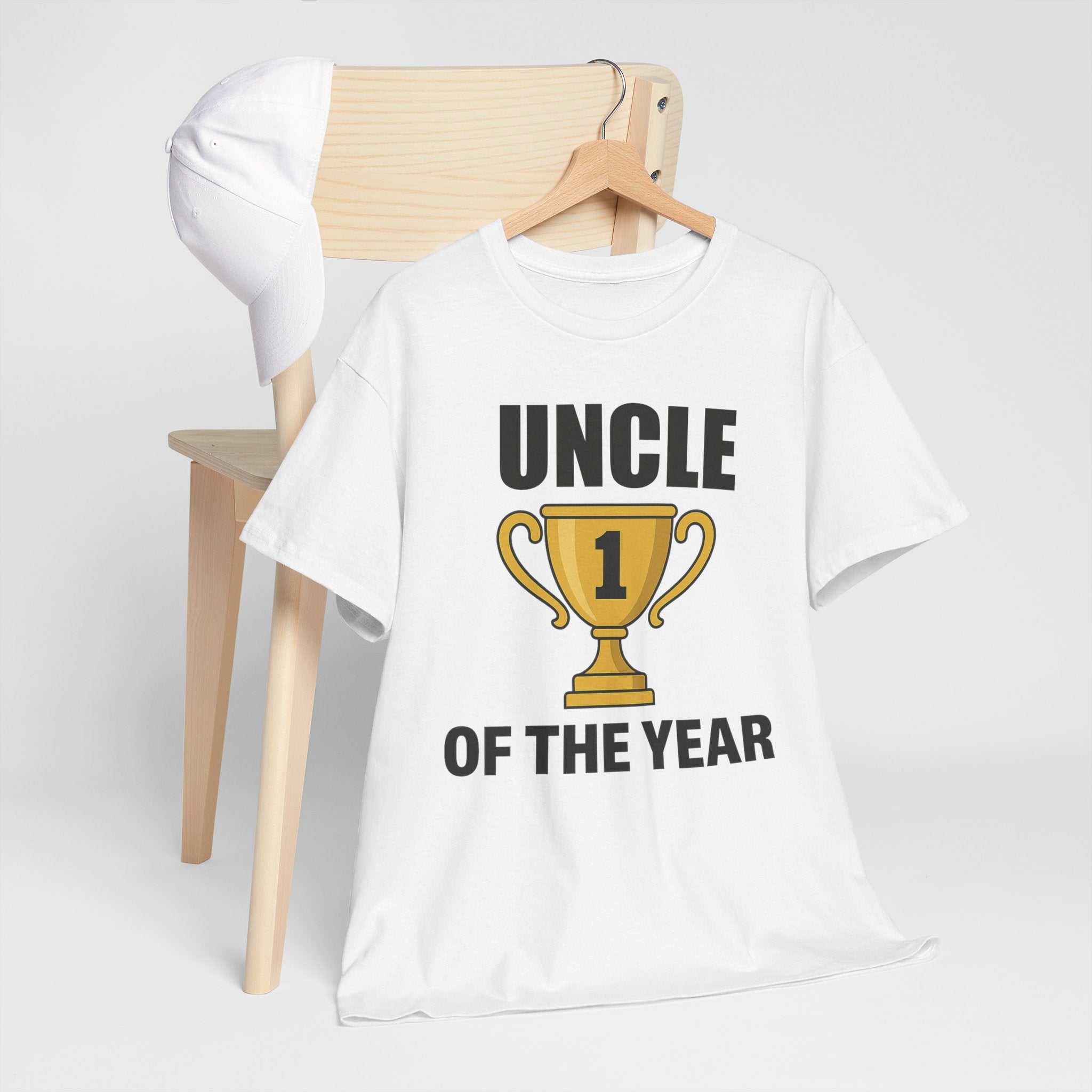 Uncle of the Year Premium Cotton Tee
