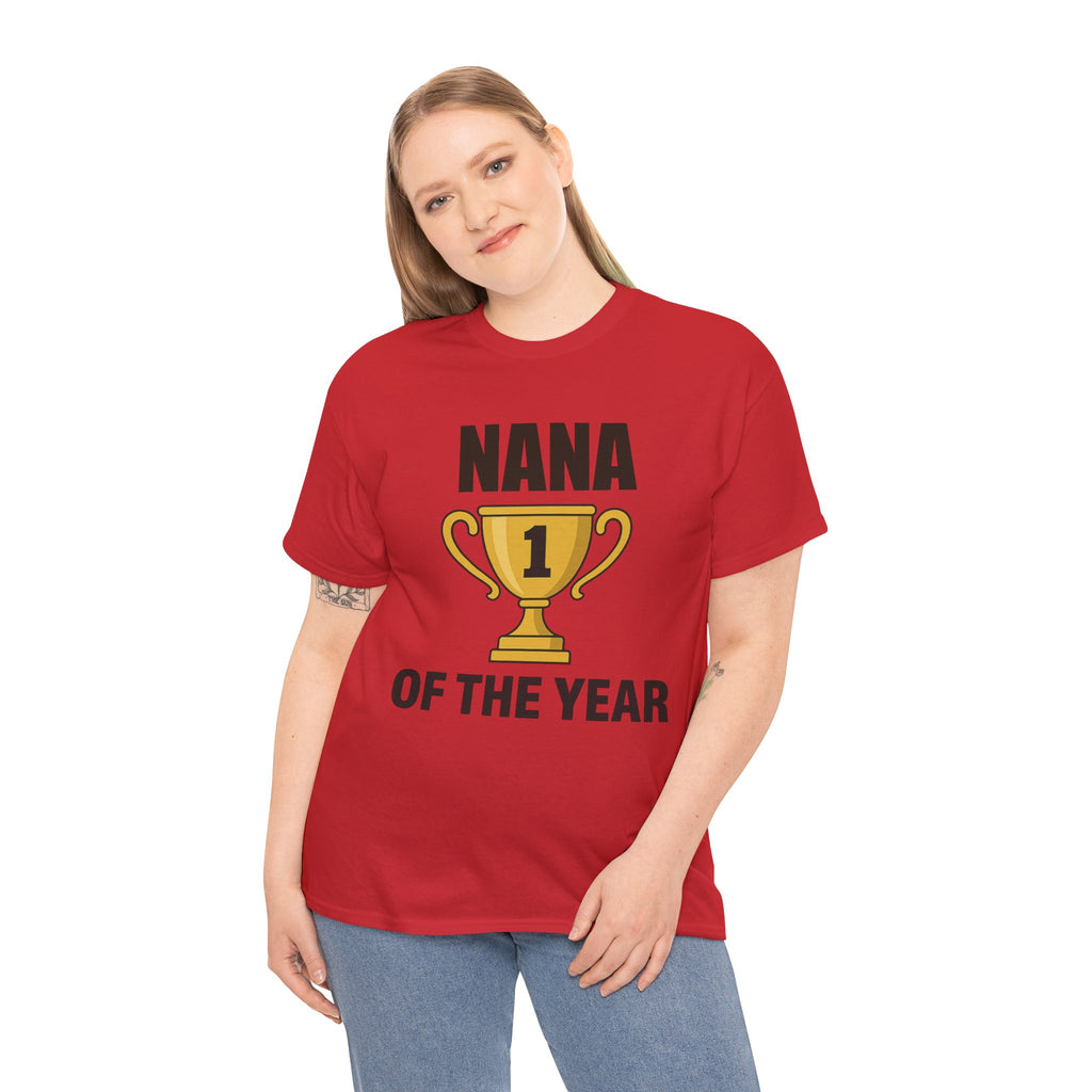 Nana of the Year Premium Cotton Tee