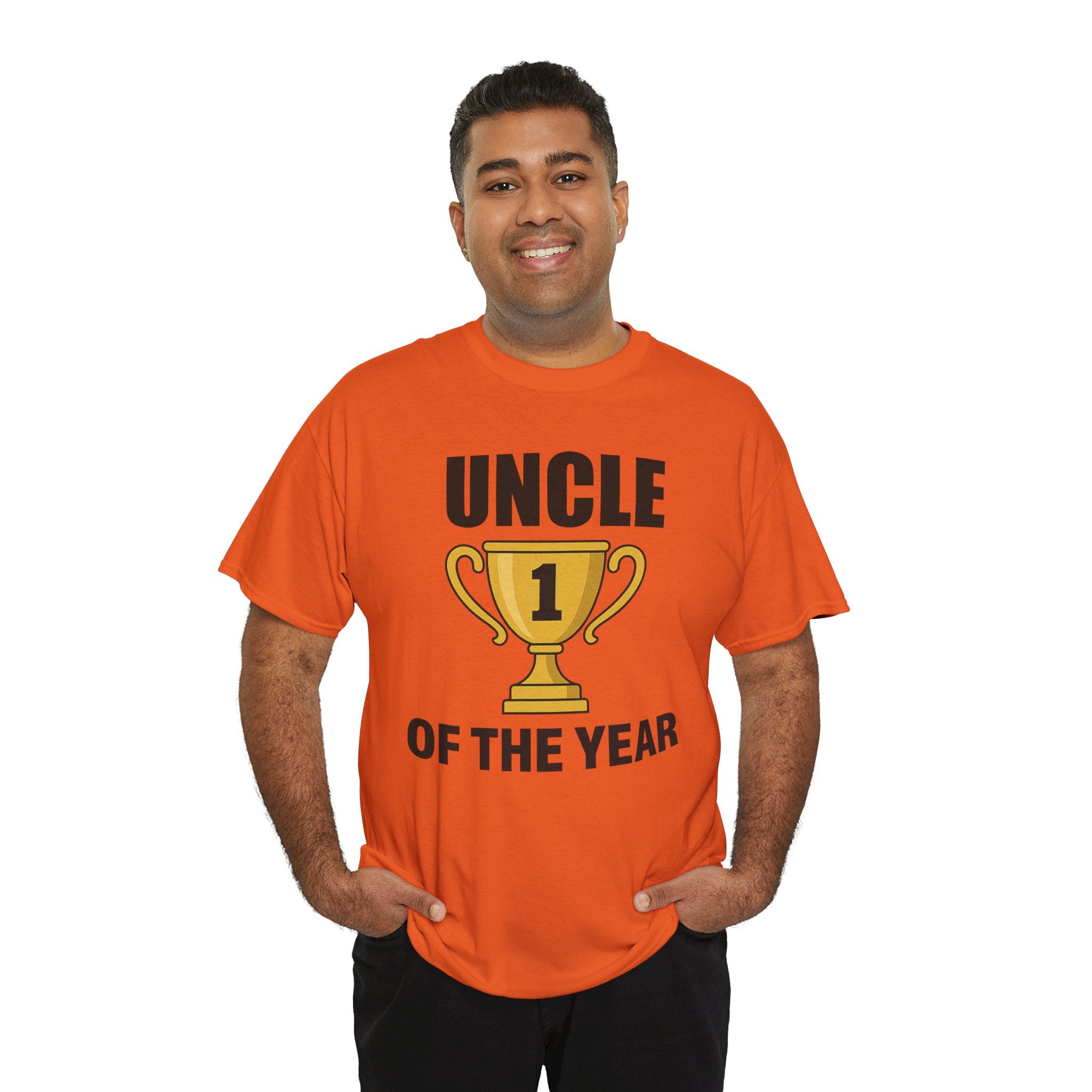 Uncle of the Year Premium Cotton Tee