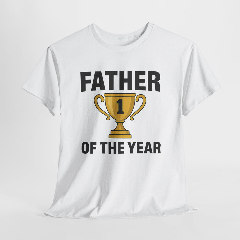 Father of the Year Premium Cotton Tee