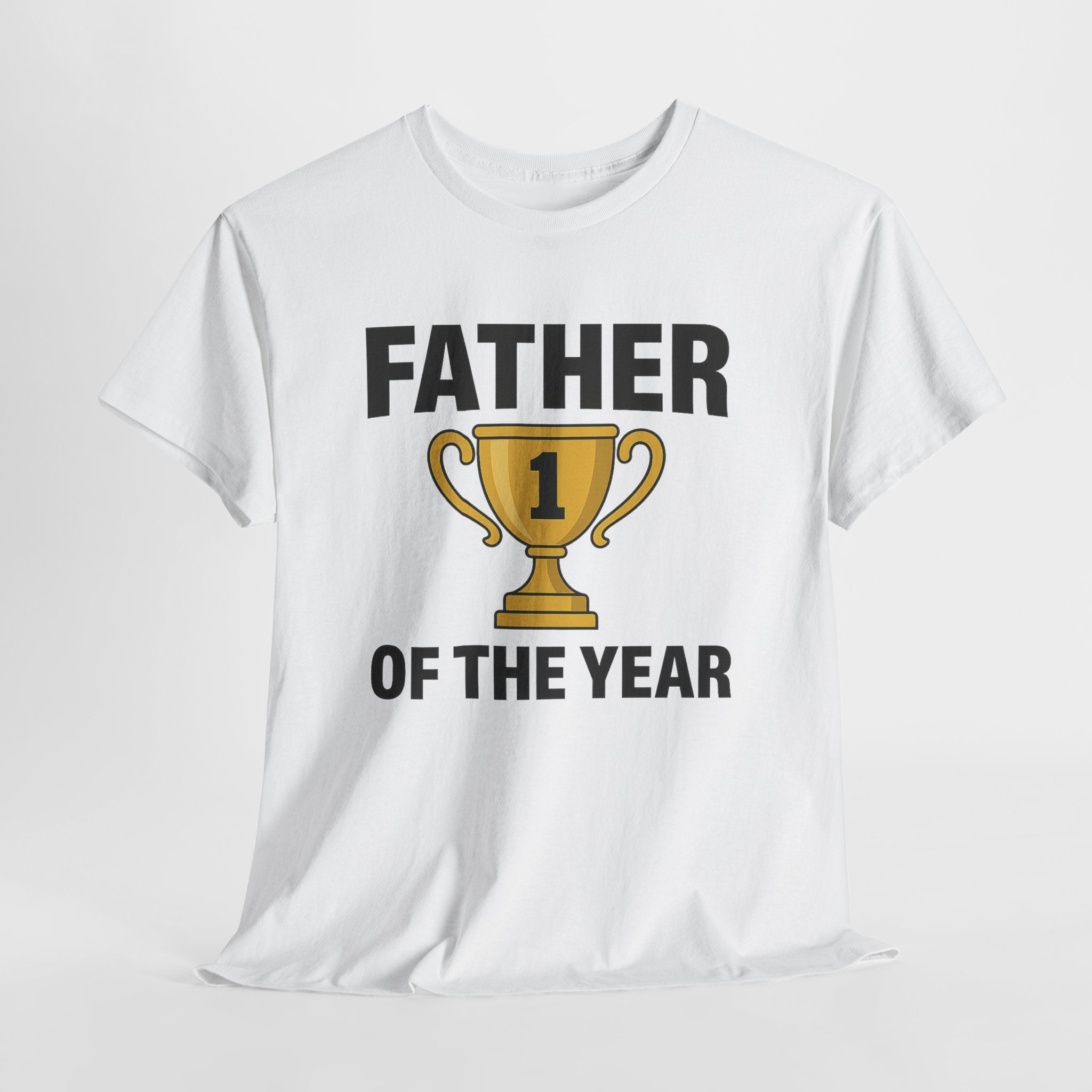 Father of the Year Premium Cotton Tee