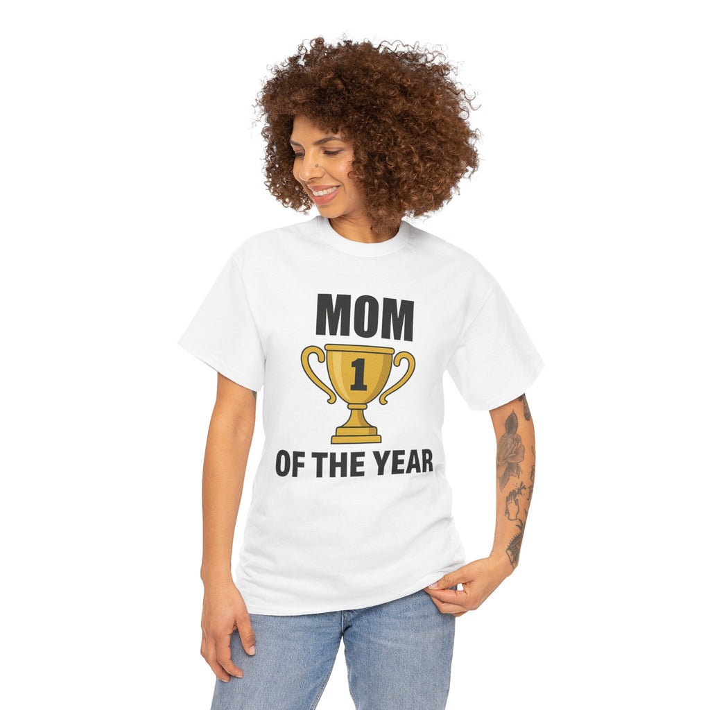 Mom of the year Premium Cotton Tee