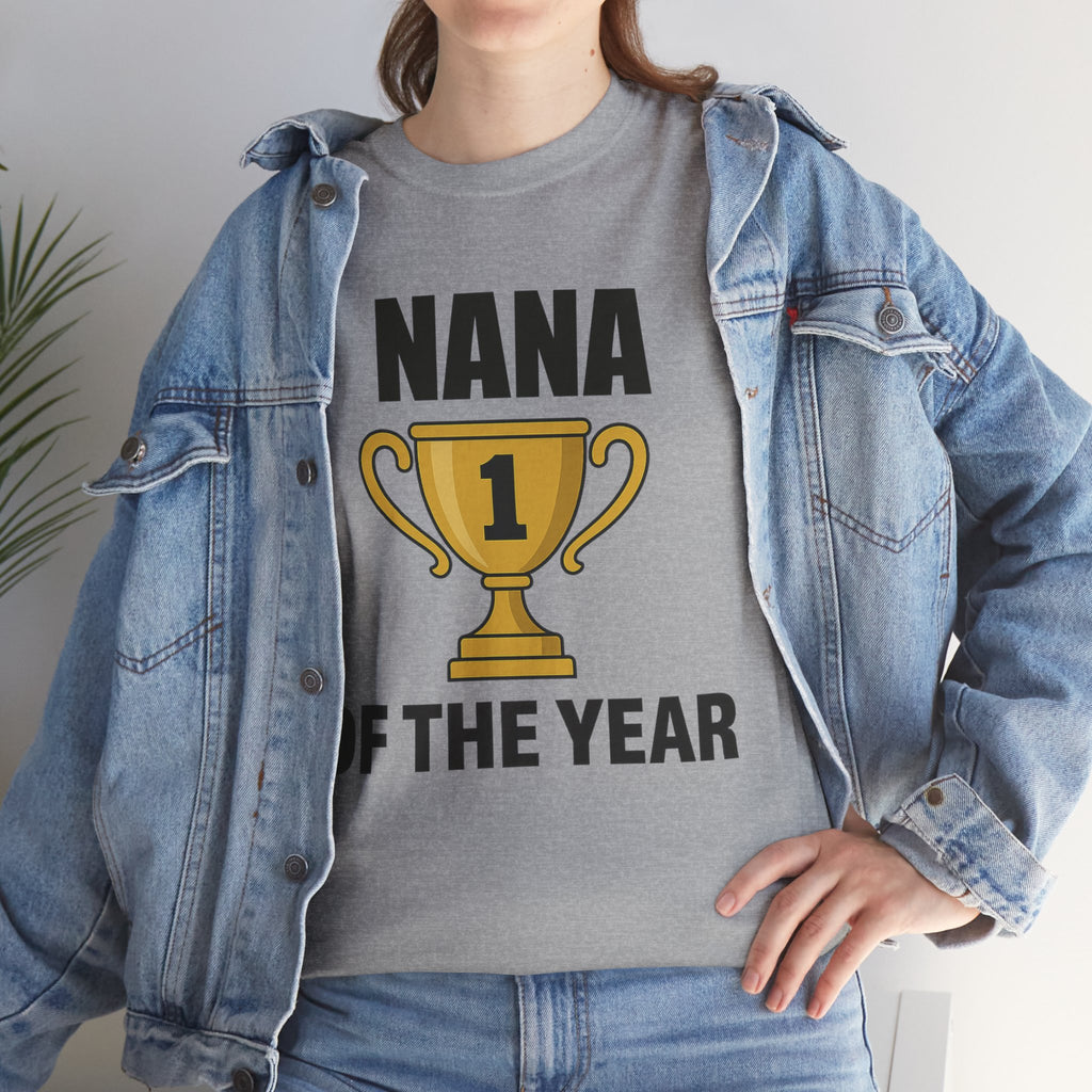 Nana of the Year Premium Cotton Tee