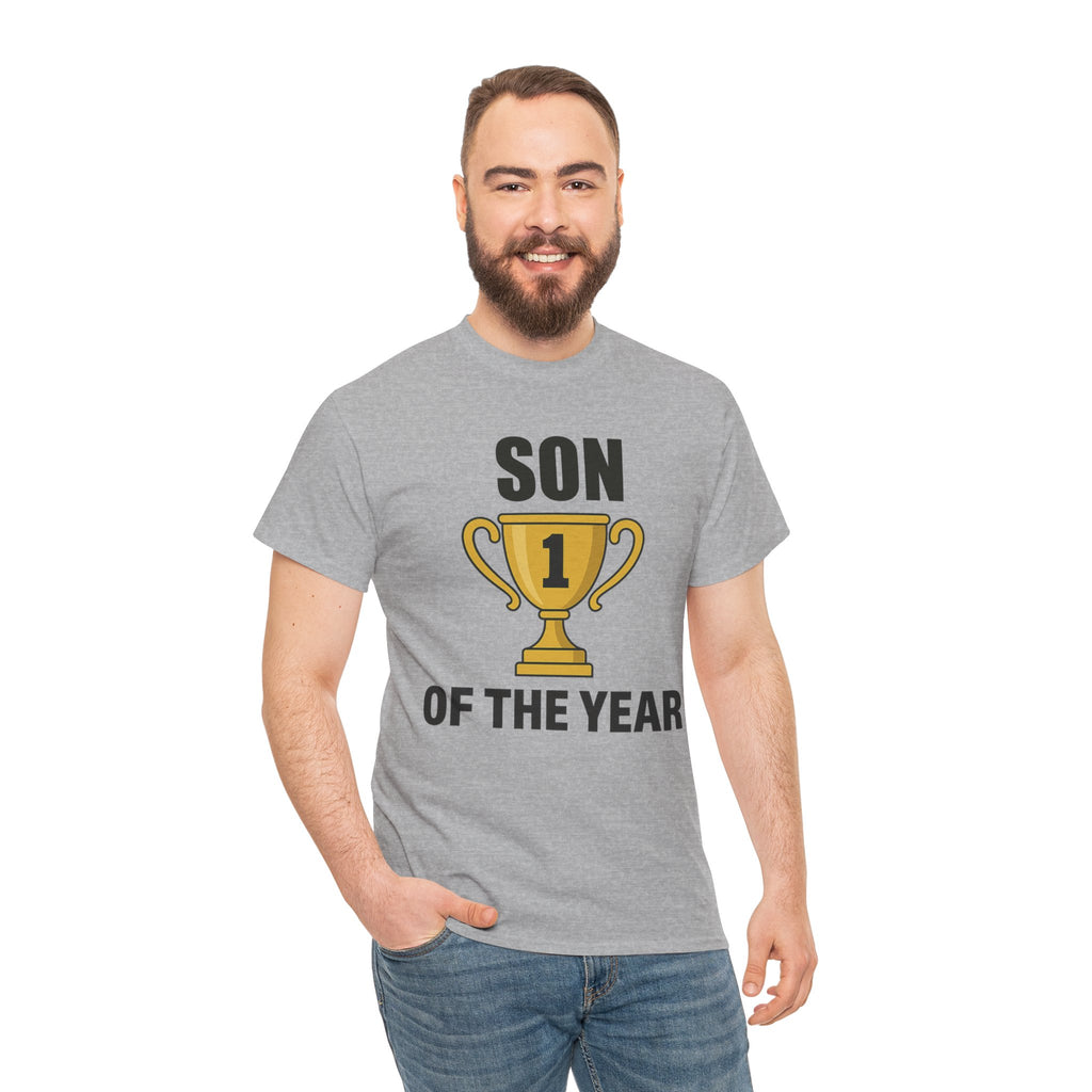 Son of the Year Premium Cotton Tee