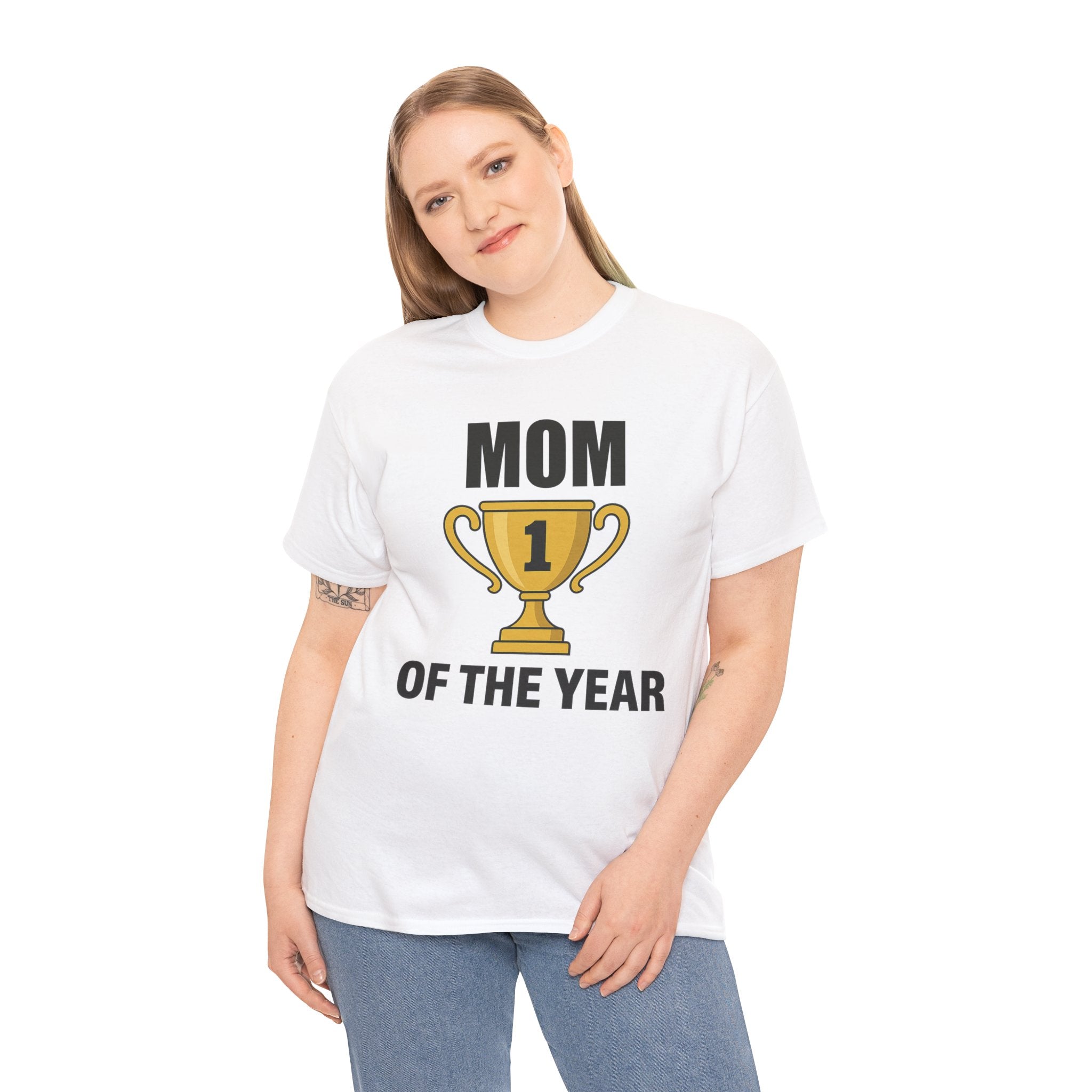 Mom of the year Premium Cotton Tee