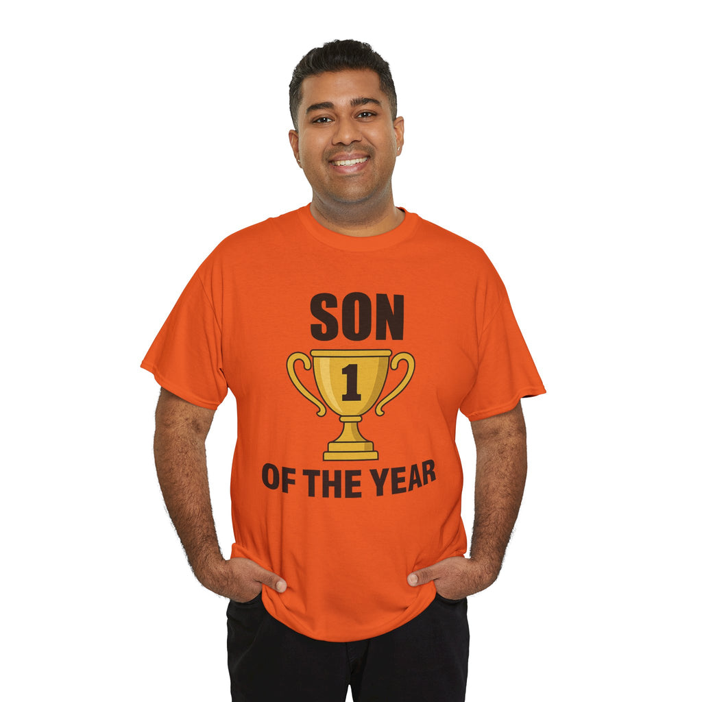 Son of the Year Premium Cotton Tee